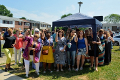Women build 2018 group pic  at dedication