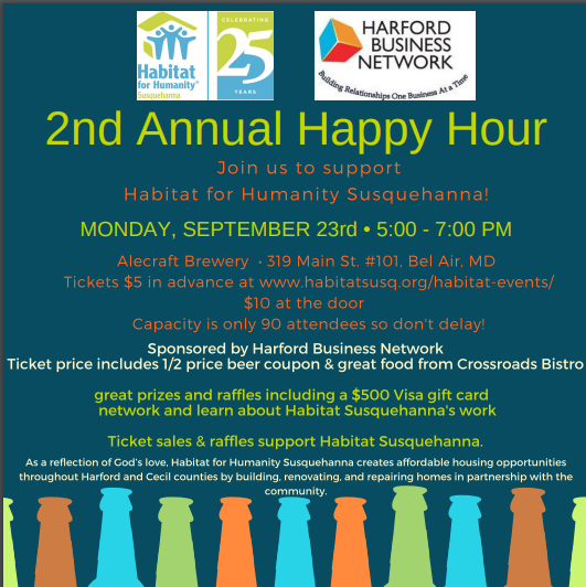 Happy Hour Habitat For Humanity Susquehanna