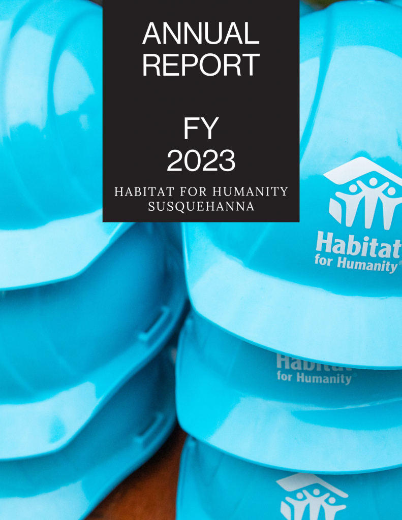 Annual Reports Habitat for Humanity, Susquehanna